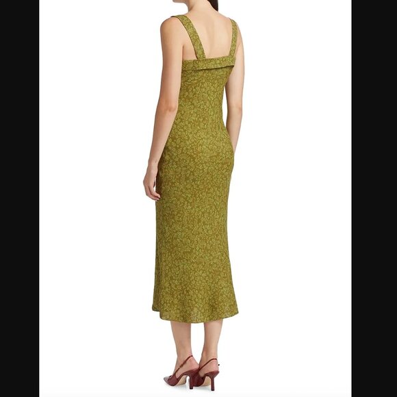 NWT Reformation Tancy Floral Midi-Dress in Esperenza | Size 6 - Picture 4 of 7